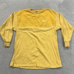 Vtg Marquis Ramone Long Sleeve Shirt Men XXL Yellow Y2K Made in USA Sport MQR